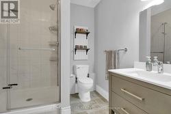 Lower level bathroom - 