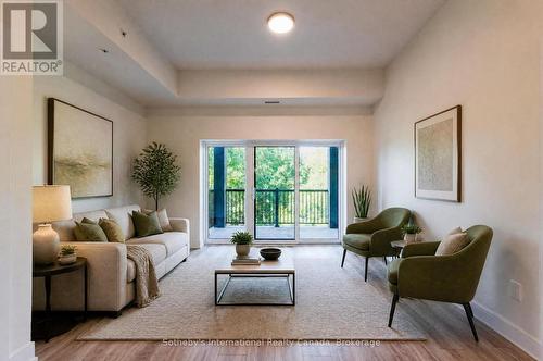 Virtually Staged - 316 - 121 Mary Street, Clearview (Creemore), ON 