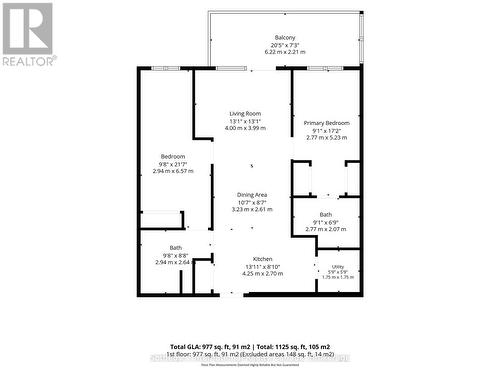 Floorplan - 316 - 121 Mary Street, Clearview (Creemore), ON 