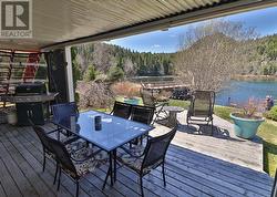 Lower covered deck - 