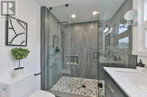 Ensuite with oversized shower - 29 Topham Road, Toronto, ON 