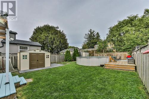 Oversized backyard for family fun. - 29 Topham Road, Toronto, ON 
