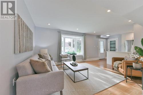 Spacious living room with light pouring in - 29 Topham Road, Toronto, ON 