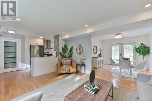 Spacious living room with light pouring in - 29 Topham Road, Toronto, ON 