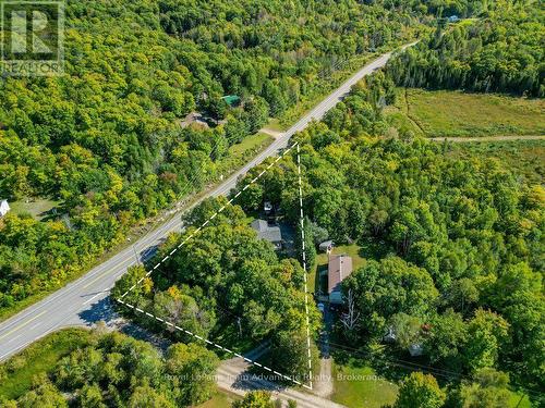 Aerial with Approximate Lot Line - 4 Swords Road, Whitestone (Hagerman), ON 