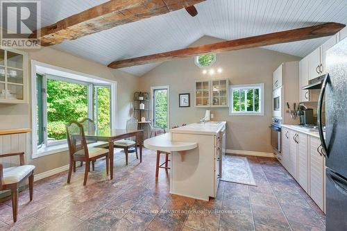 Kitchen with Island - 4 Swords Road, Whitestone (Hagerman), ON 