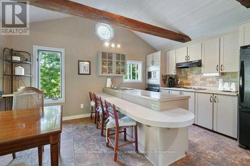 Kitchen with Island - 4 Swords Road, Whitestone (Hagerman), ON 