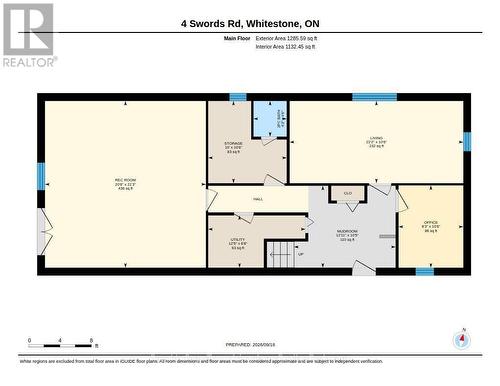 2nd Floor Plan - 4 Swords Road, Whitestone (Hagerman), ON 