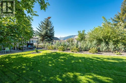 Landscaped, new sod, fully irrigated - 886 Fairview Road, Oliver, BC 