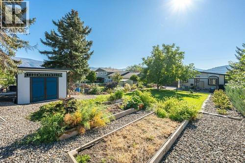Garden shed with power source - 886 Fairview Road, Oliver, BC 