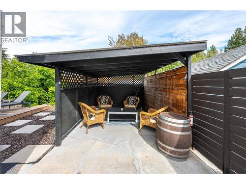 Carport/patio. - 637 Alexander Avenue, Penticton, BC 