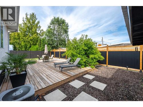 Deck. - 637 Alexander Avenue, Penticton, BC 