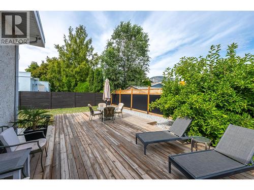 Deck. - 637 Alexander Avenue, Penticton, BC 