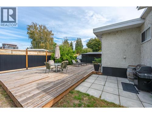 Deck/patio. - 637 Alexander Avenue, Penticton, BC 
