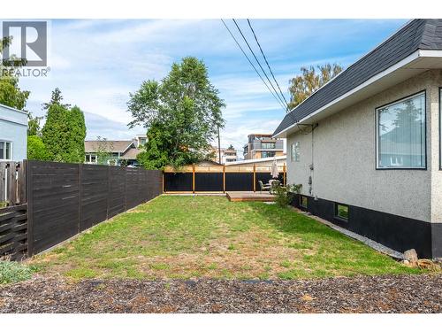 Yard. - 637 Alexander Avenue, Penticton, BC 