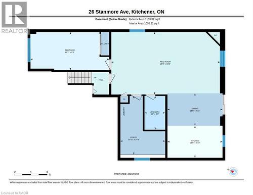 Floor plan - 26 Stanmore Avenue, Kitchener, ON 