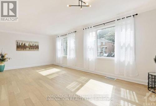 patio door from Apt 1 kitchen - 391 Greenwood Avenue, Ottawa, ON 