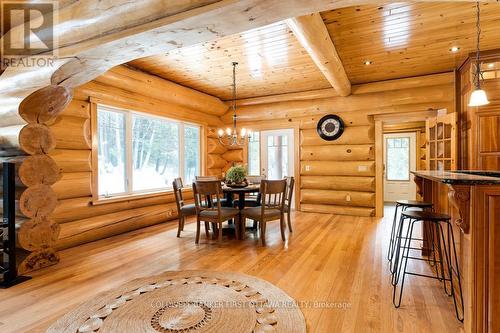 Expansive dining room also has door to verandah - 2467 Darling Road, Lanark Highlands, ON 
