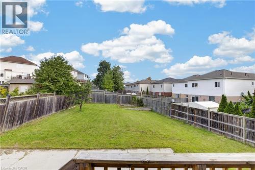Deck View - 116 Bailey Drive, Cambridge, ON 