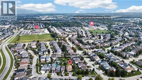 Aerial - 116 Bailey Drive, Cambridge, ON 