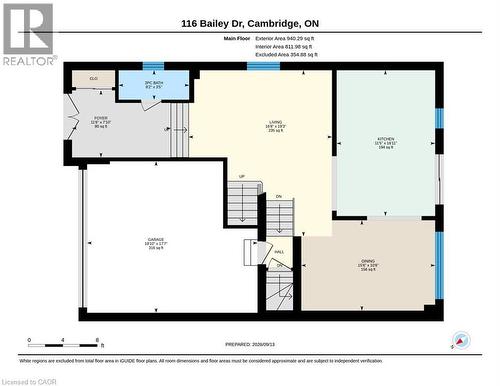 Main Level - 116 Bailey Drive, Cambridge, ON 