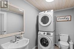 Lower Level laundry & 2-piece Bath - 
