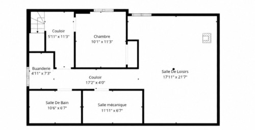 Plan (croquis) - 6205 Rue Poitras, Brossard, QC 