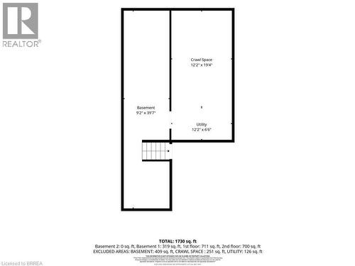 Floor plan - 332 Grand River Avenue, Brantford, ON 