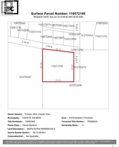 207 4Th Street S, Dalmeny, SK 