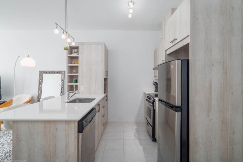 Kitchen - 406-7255 Rue De Lunan, Brossard, QC 