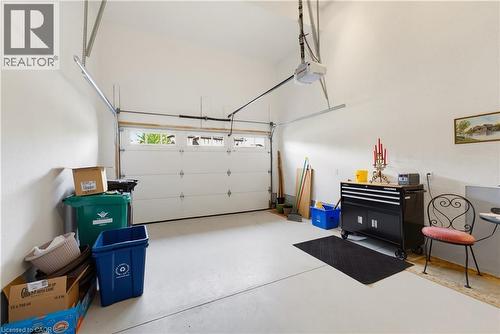 Vaulted ceilings (good for storage) - 123 Oak Park Drive, Waterloo, ON 