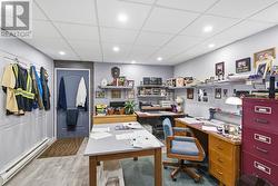 Home Office in the Basement - 