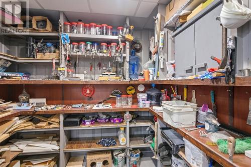 Storage room off the Home Office in the Basement - 3 Brookside Road, Glovertown, NL 