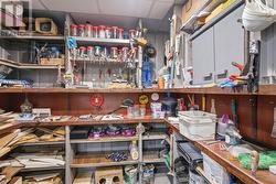 Storage room off the Home Office in the Basement - 