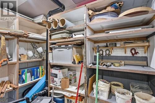 Storage space next to the home office in the basement - 3 Brookside Road, Glovertown, NL 