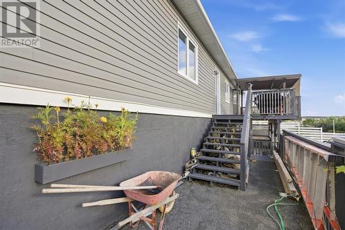 Access to the main deck from the backyard - 3 Brookside Road, Glovertown, NL 