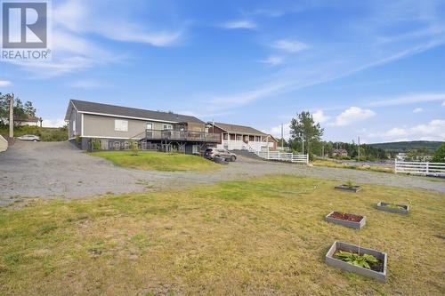 Backyard and parking for the tenant - 3 Brookside Road, Glovertown, NL 