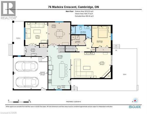Floor plan - 76 Madeira Crescent, Cambridge, ON 