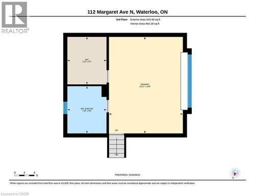 Floor plan - 112 Margaret Avenue N, Waterloo, ON 