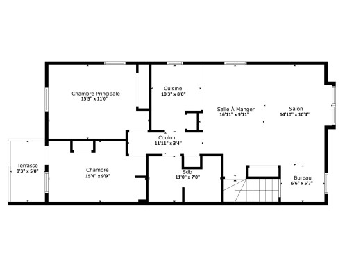 Plan (croquis) - 4651Z  - 4653Z Rue Notre-Dame O., Montréal (Le Sud-Ouest), QC 