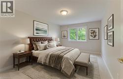 Primary Bedroom Digitally Staged - 