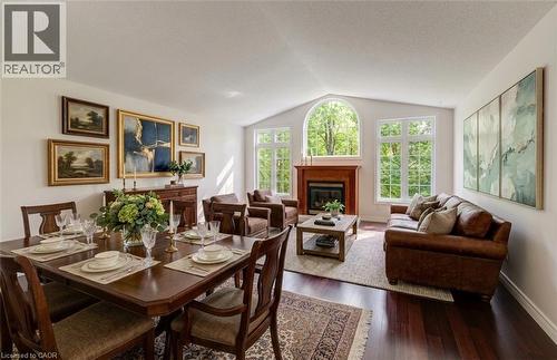 Family Room Digitally Staged - 25 Bankside Drive Unit# 2, Kitchener, ON 