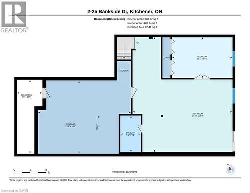 Floor plan - 25 Bankside Drive Unit# 2, Kitchener, ON 
