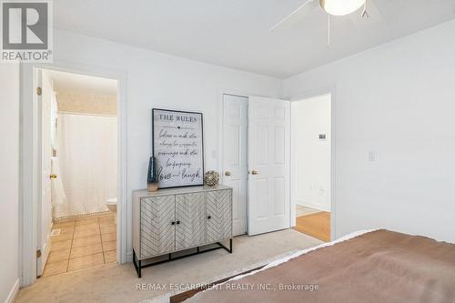 Primary Bedroom ensuite bath & W/I closet - 245 Centennial Forest Drive, Milton, ON 