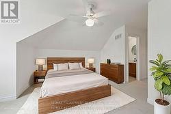 Loft Level bedroom virtually staged - 