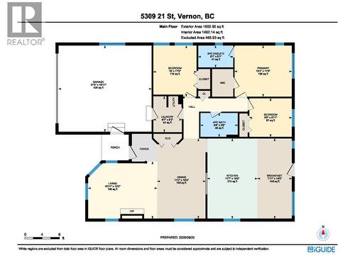 Floor Plan - 5309 21 Street, Vernon, BC 