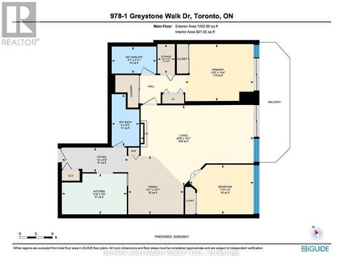 Floor Plans - 978 - 1 Greystone Walk Drive, Toronto, ON 