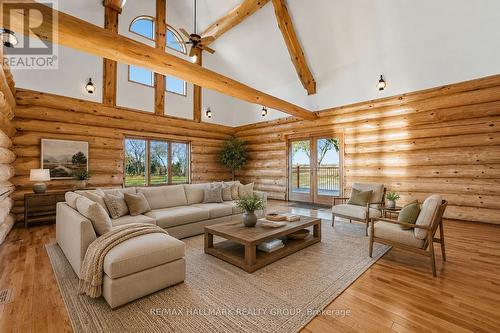 Virtually staged living room - 11709 County  38 Road, North Dundas, ON 