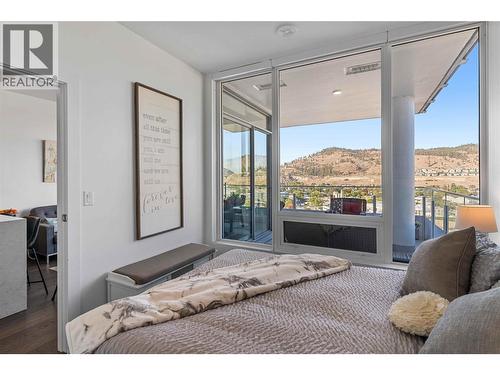 Private. No neighbouring condo looking into your suite. - 1181 Sunset Drive Unit# 1401, Kelowna, BC 