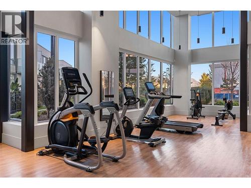 Cardio and yoga room - 1181 Sunset Drive Unit# 1401, Kelowna, BC 